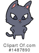 Cat Clipart #1487890 by lineartestpilot