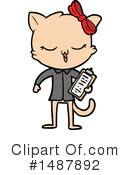 Cat Clipart #1487892 by lineartestpilot