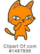Cat Clipart #1487898 by lineartestpilot