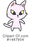 Cat Clipart #1487904 by lineartestpilot