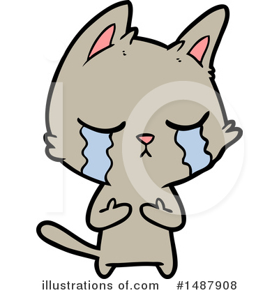 Royalty-Free (RF) Cat Clipart Illustration by lineartestpilot - Stock Sample #1487908