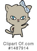 Cat Clipart #1487914 by lineartestpilot