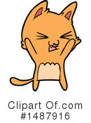 Cat Clipart #1487916 by lineartestpilot
