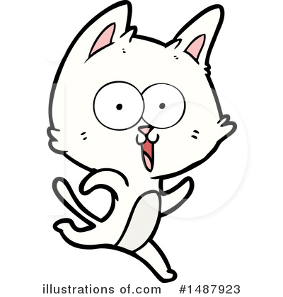 Royalty-Free (RF) Cat Clipart Illustration by lineartestpilot - Stock Sample #1487923