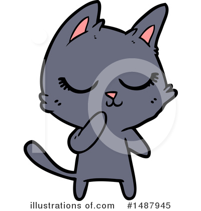 Royalty-Free (RF) Cat Clipart Illustration by lineartestpilot - Stock Sample #1487945