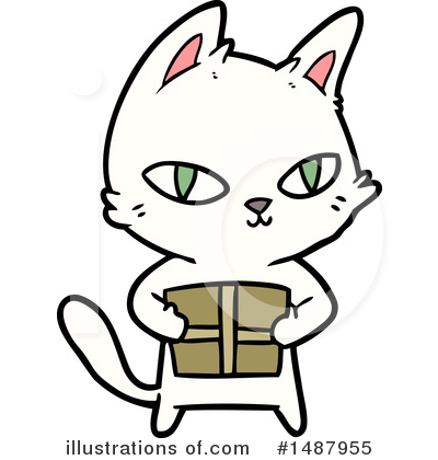 Royalty-Free (RF) Cat Clipart Illustration by lineartestpilot - Stock Sample #1487955