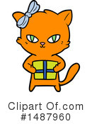 Cat Clipart #1487960 by lineartestpilot