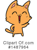 Cat Clipart #1487964 by lineartestpilot