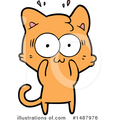 Royalty-Free (RF) Cat Clipart Illustration by lineartestpilot - Stock Sample #1487976