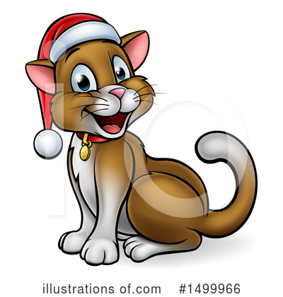 Royalty-Free (RF) Cat Clipart Illustration by AtStockIllustration - Stock Sample #1499966