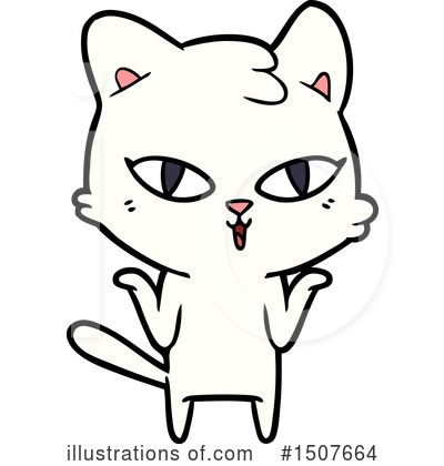 Royalty-Free (RF) Cat Clipart Illustration by lineartestpilot - Stock Sample #1507664