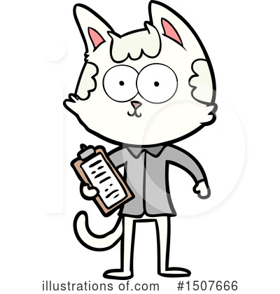 Royalty-Free (RF) Cat Clipart Illustration by lineartestpilot - Stock Sample #1507666