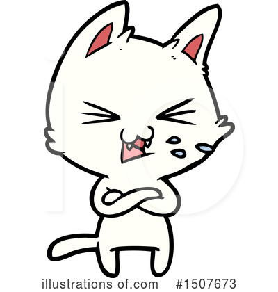 Royalty-Free (RF) Cat Clipart Illustration by lineartestpilot - Stock Sample #1507673