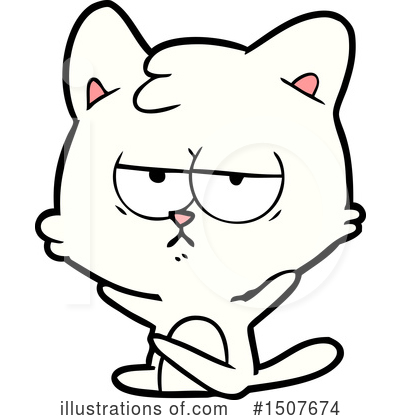 Royalty-Free (RF) Cat Clipart Illustration by lineartestpilot - Stock Sample #1507674