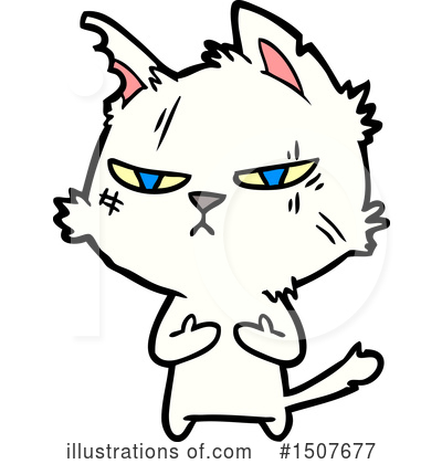 Royalty-Free (RF) Cat Clipart Illustration by lineartestpilot - Stock Sample #1507677