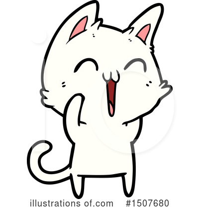 Royalty-Free (RF) Cat Clipart Illustration by lineartestpilot - Stock Sample #1507680