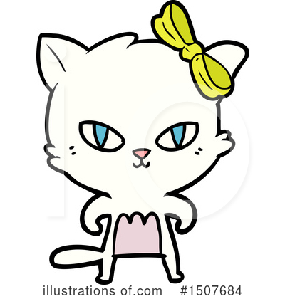 Royalty-Free (RF) Cat Clipart Illustration by lineartestpilot - Stock Sample #1507684
