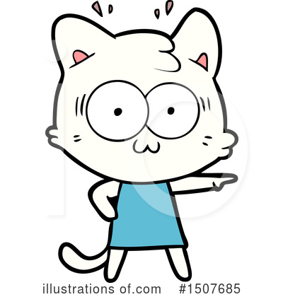 Royalty-Free (RF) Cat Clipart Illustration by lineartestpilot - Stock Sample #1507685