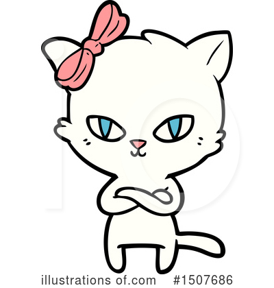Royalty-Free (RF) Cat Clipart Illustration by lineartestpilot - Stock Sample #1507686