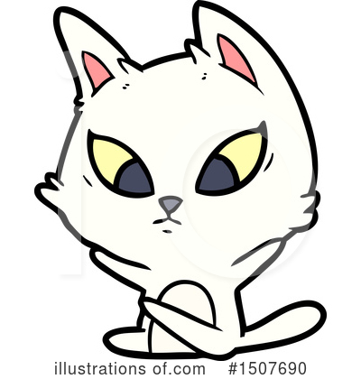 Royalty-Free (RF) Cat Clipart Illustration by lineartestpilot - Stock Sample #1507690