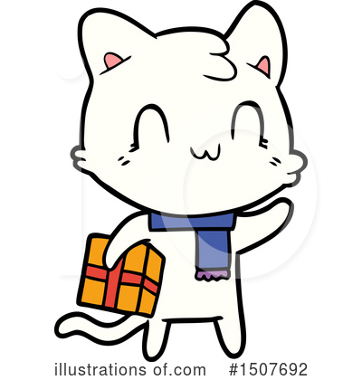 Royalty-Free (RF) Cat Clipart Illustration by lineartestpilot - Stock Sample #1507692