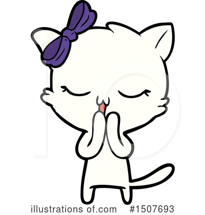 Royalty-Free (RF) Cat Clipart Illustration by lineartestpilot - Stock Sample #1507693