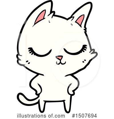 Royalty-Free (RF) Cat Clipart Illustration by lineartestpilot - Stock Sample #1507694