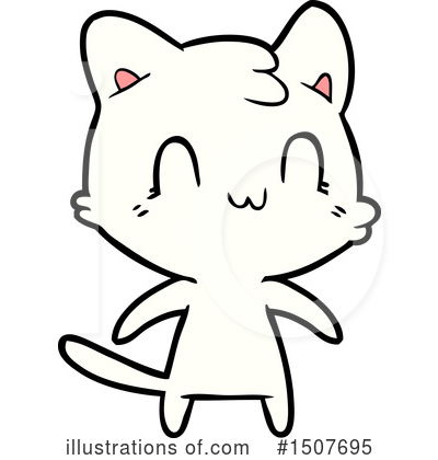Royalty-Free (RF) Cat Clipart Illustration by lineartestpilot - Stock Sample #1507695