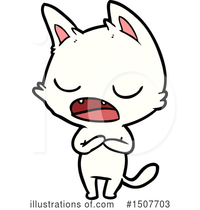 Royalty-Free (RF) Cat Clipart Illustration by lineartestpilot - Stock Sample #1507703