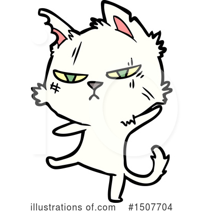 Royalty-Free (RF) Cat Clipart Illustration by lineartestpilot - Stock Sample #1507704
