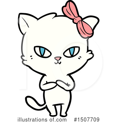 Royalty-Free (RF) Cat Clipart Illustration by lineartestpilot - Stock Sample #1507709