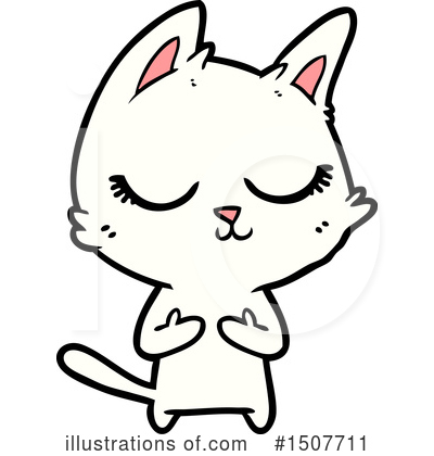 Royalty-Free (RF) Cat Clipart Illustration by lineartestpilot - Stock Sample #1507711