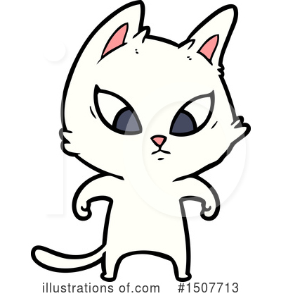 Royalty-Free (RF) Cat Clipart Illustration by lineartestpilot - Stock Sample #1507713