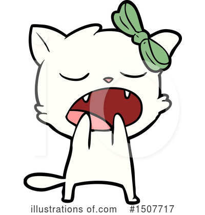 Royalty-Free (RF) Cat Clipart Illustration by lineartestpilot - Stock Sample #1507717