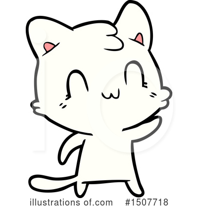 Royalty-Free (RF) Cat Clipart Illustration by lineartestpilot - Stock Sample #1507718
