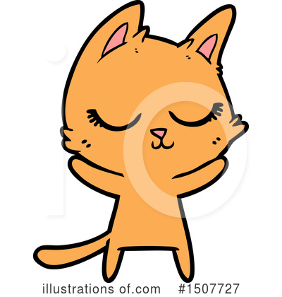 Royalty-Free (RF) Cat Clipart Illustration by lineartestpilot - Stock Sample #1507727