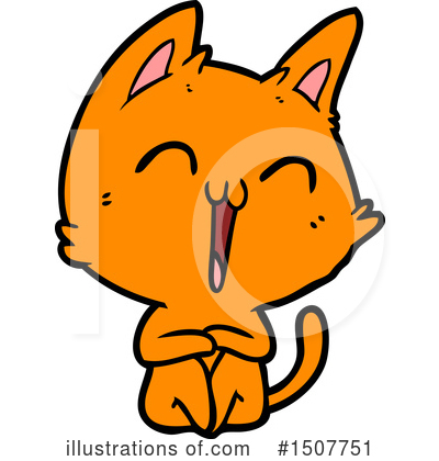 Royalty-Free (RF) Cat Clipart Illustration by lineartestpilot - Stock Sample #1507751