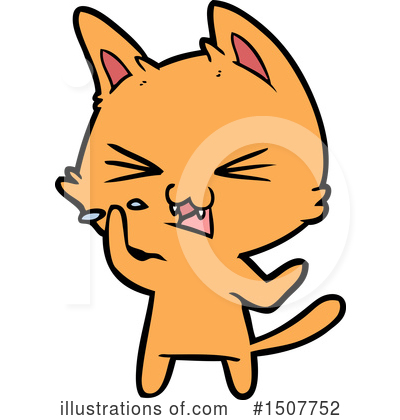 Royalty-Free (RF) Cat Clipart Illustration by lineartestpilot - Stock Sample #1507752