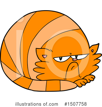 Royalty-Free (RF) Cat Clipart Illustration by lineartestpilot - Stock Sample #1507758