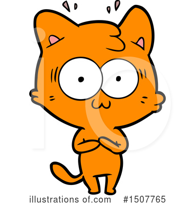 Royalty-Free (RF) Cat Clipart Illustration by lineartestpilot - Stock Sample #1507765