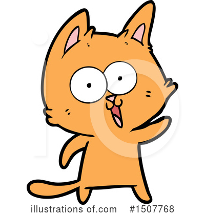 Royalty-Free (RF) Cat Clipart Illustration by lineartestpilot - Stock Sample #1507768