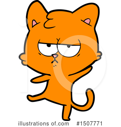 Royalty-Free (RF) Cat Clipart Illustration by lineartestpilot - Stock Sample #1507771