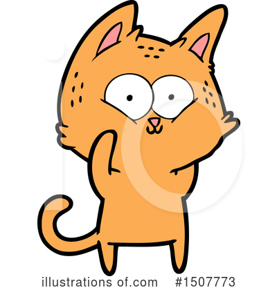 Royalty-Free (RF) Cat Clipart Illustration by lineartestpilot - Stock Sample #1507773