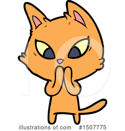 Royalty-Free (RF) Cat Clipart Illustration by lineartestpilot - Stock Sample #1507775