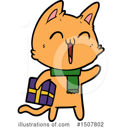 Royalty-Free (RF) Cat Clipart Illustration by lineartestpilot - Stock Sample #1507802