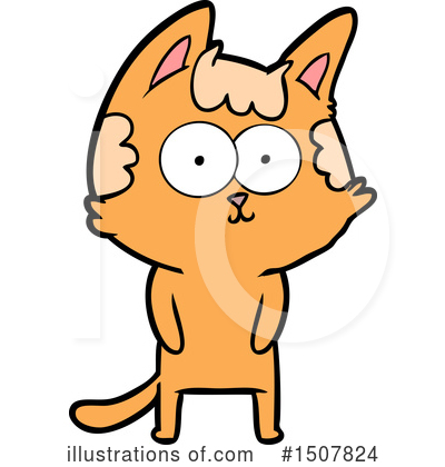 Royalty-Free (RF) Cat Clipart Illustration by lineartestpilot - Stock Sample #1507824