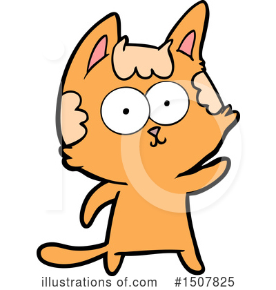 Royalty-Free (RF) Cat Clipart Illustration by lineartestpilot - Stock Sample #1507825