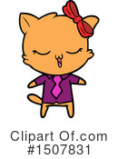 Cat Clipart #1507831 by lineartestpilot