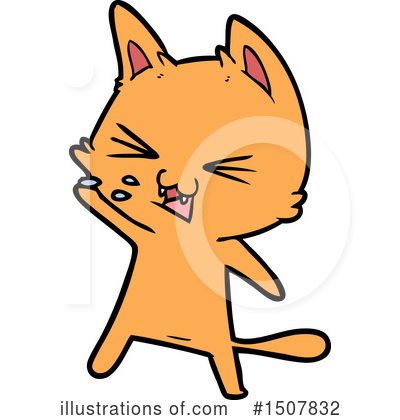 Royalty-Free (RF) Cat Clipart Illustration by lineartestpilot - Stock Sample #1507832