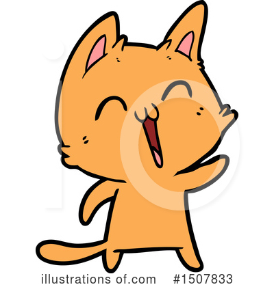 Royalty-Free (RF) Cat Clipart Illustration by lineartestpilot - Stock Sample #1507833